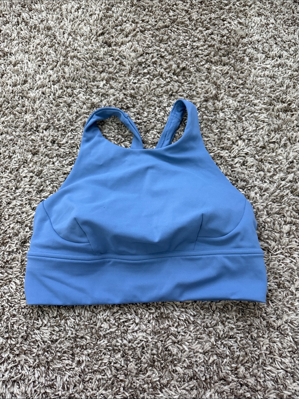 lululemon athletica Periwinkle High-Neck Sports Bra